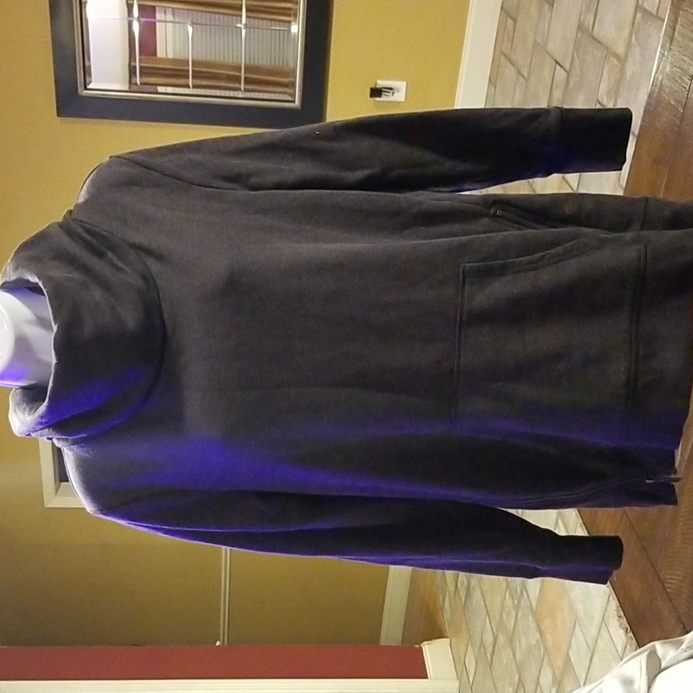 🌺Old Navy cowl neck sweatshirt with side zipper detailing